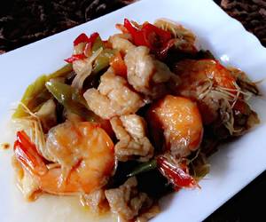 Fresh, Memasak Oseng buncis udang tahu Enak Sederhana