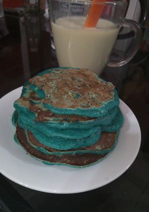 Una foto de Hot cakes con avena