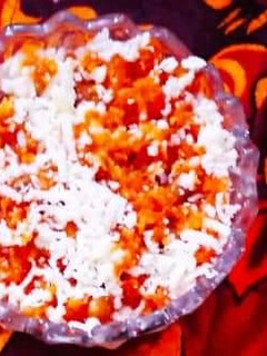 A picture of Gajar ka halwa.