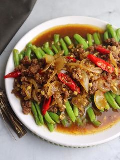 Foto resep Buncis daging ala resto