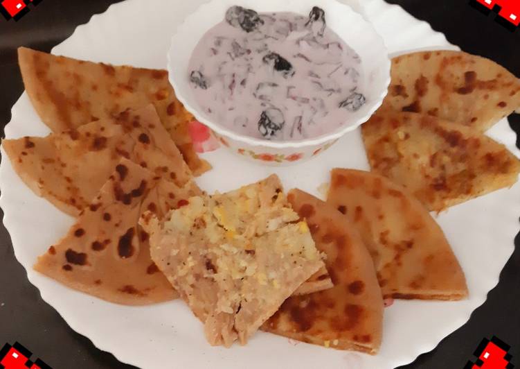 Steps to Prepare Speedy Stuffed Paratha