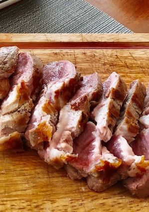 Hình của món Thịt heo Iberico Pluma của Tây Ba Nha.