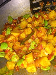 Foto resep Sambal goreng kentang pete