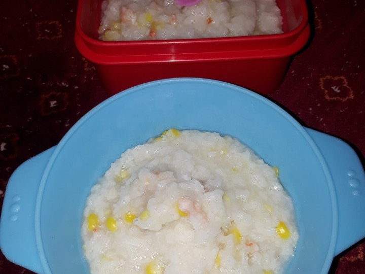 Langkah Mudah untuk Menyiapkan MPASI tim udang jagung (seperti yg dijual bubur bayi sehat) Anti Gagal