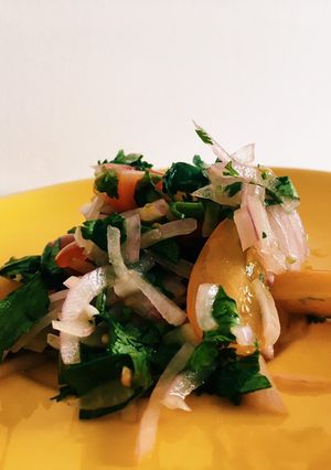 A picture of Easy Ancient Indian Salad.