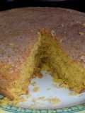 Ginger Pumpkin Cake with Whole Meal Flour