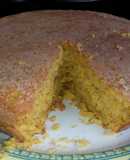 Ginger Pumpkin Cake with Whole Meal Flour