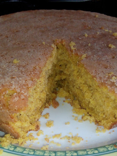 A picture of Ginger Pumpkin Cake with Whole Meal Flour.