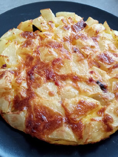 Foto di Frittata di patate e speck in friggitrice ad aria