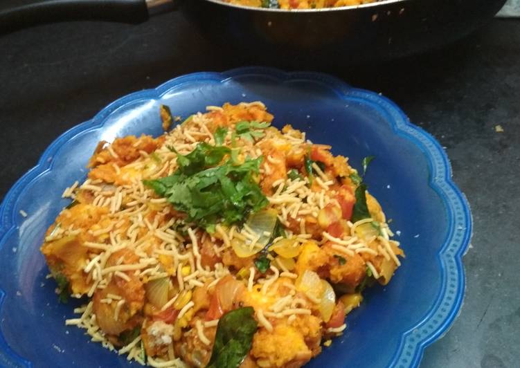 Bread upma