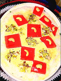 A picture of Vanilla Fruit Custard 😋😋😋.