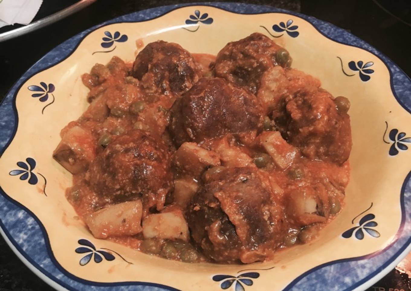 Albóndigas con sepia