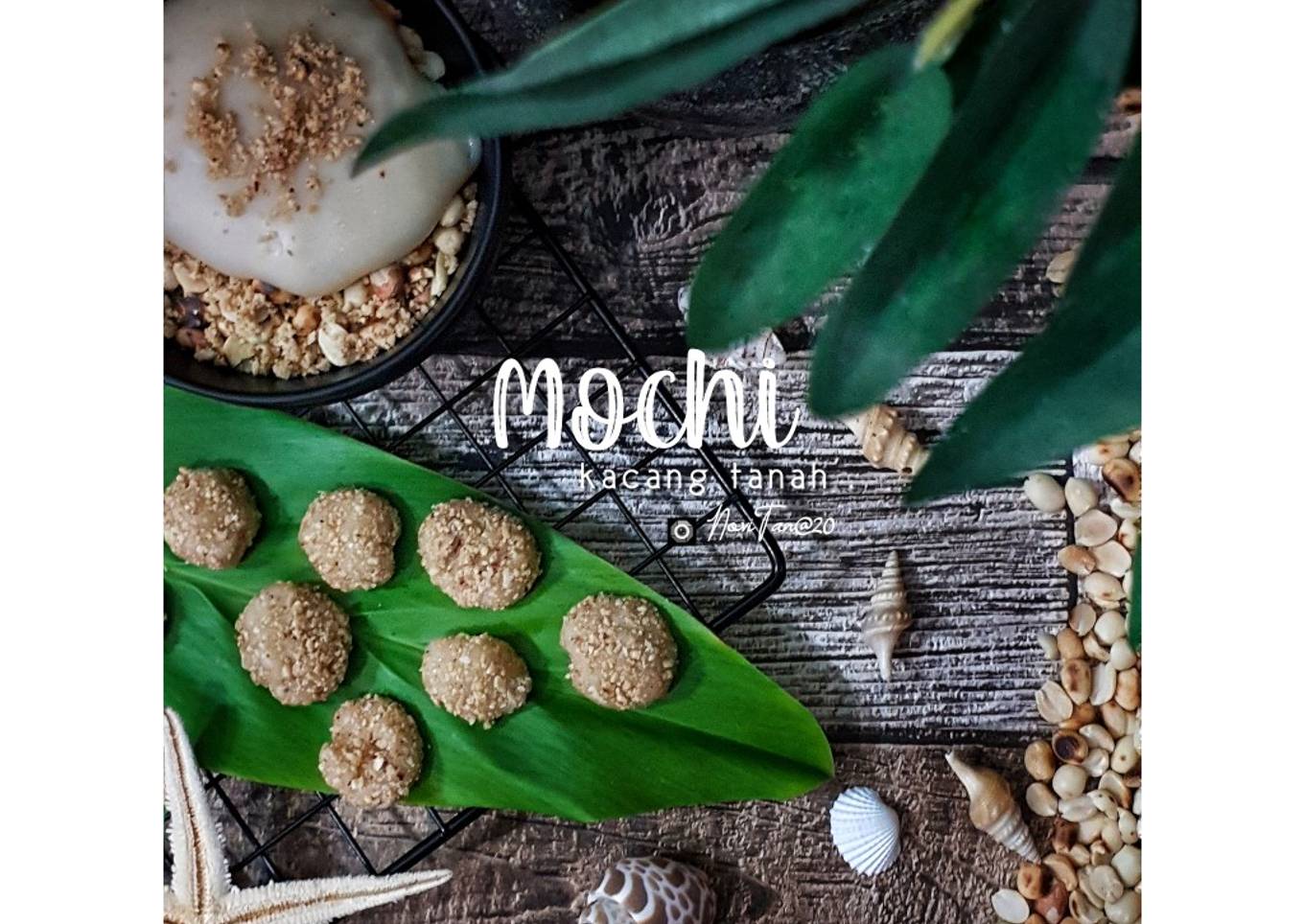 Resep 284. Mochi Kacang Tanah | Kaloci | 花生麻薯 