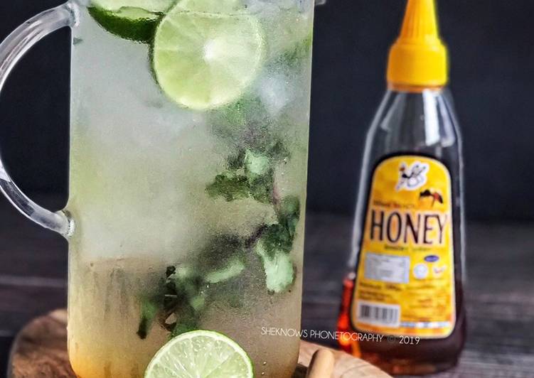 Honey Lime Drink #maratonraya #minuman #minggu2