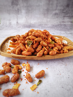 Foto resep 289. Kacang Kulit Spicy Oven (kulitnya bisa di makan)