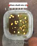 Kem chuối mix vị