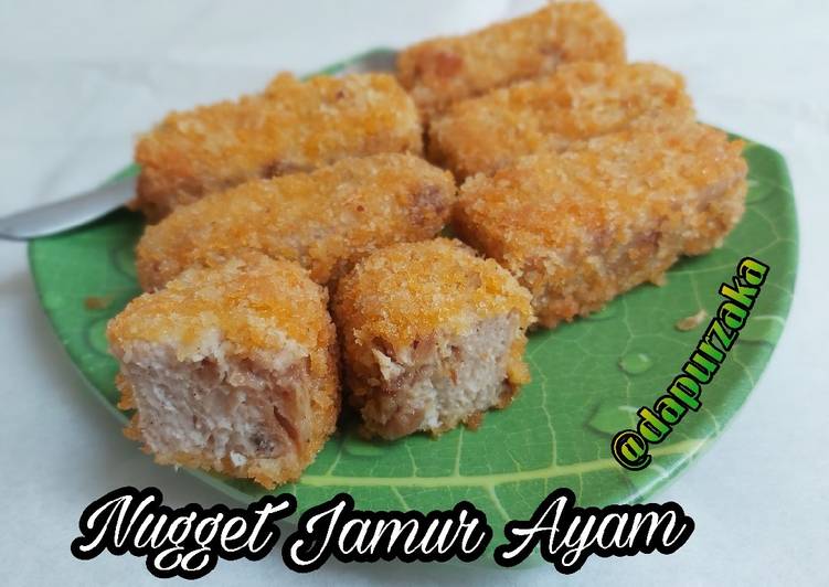 Resep 106》Nugget Jamur Ayam Anti Gagal