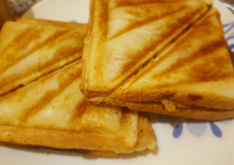 Recipe of Perfect Chicken kabab (toast sandwich)