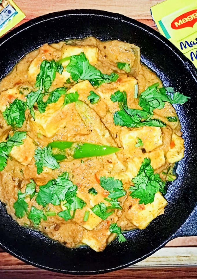 மேகி மேஜிக் பன்னீர் மசாலா செய்முறை முக்கிய புகைப்படம்