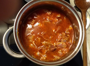 Zúzapörkölt recept fotója