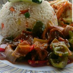 A picture of Chilli beef.