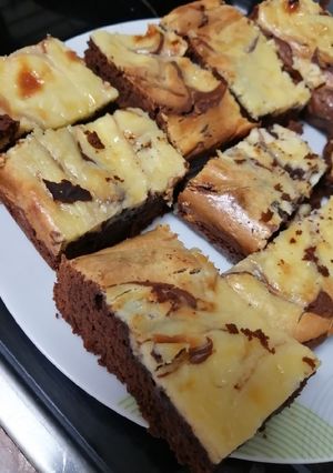 Foto principal de Brownie con cheesecake