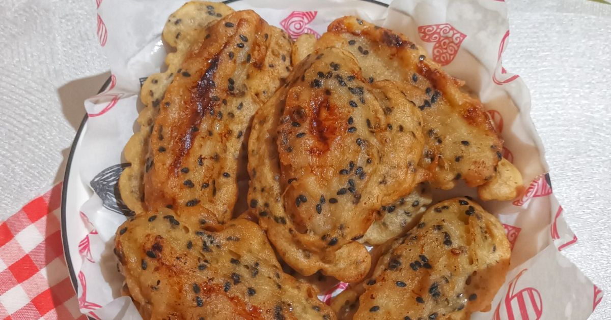 618. Pisang Goreng Wijen Hitam