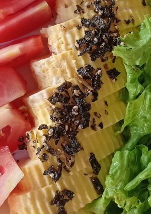 Foto resep Telur dadar rebus dibekukan
