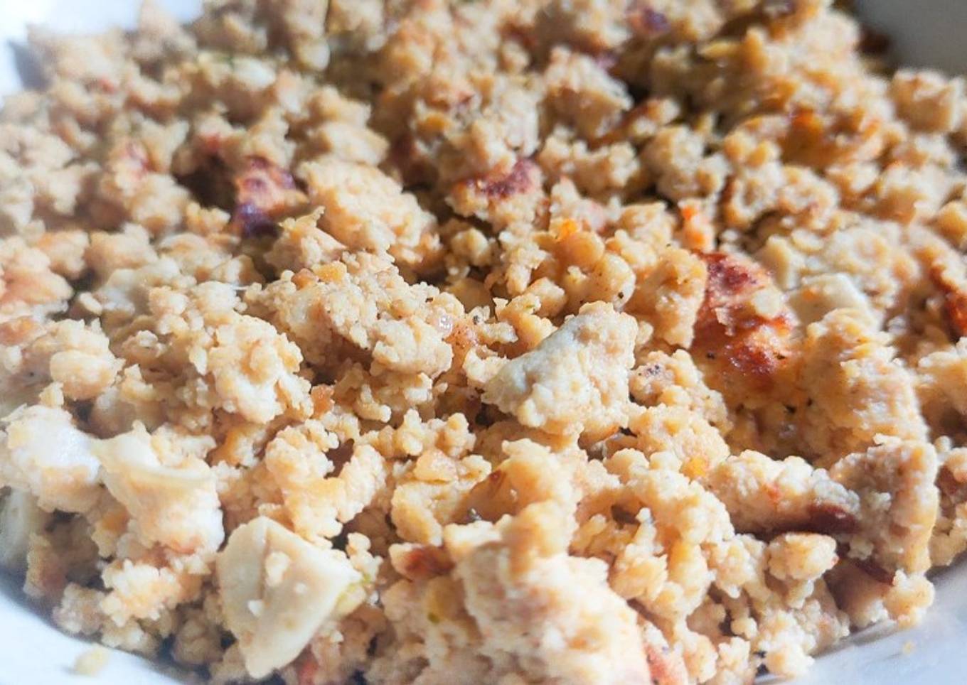 Orak arik tahu telur ala diet