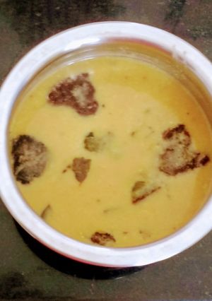 A picture of Green Paneer Kadi Dip.