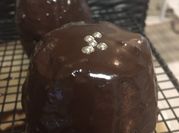 A picture of white chocolate ganache