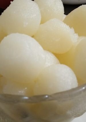 A picture of Rasgulla.