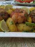اخفاد دجاج محشي caisse de poulet farcie