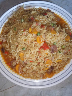A picture of Indomie.