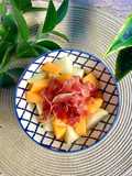 Melón con jamón