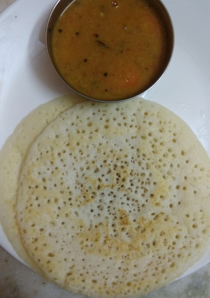 ஹோட்டல் கல் தோசை மற்றும் சாம்பார் செய்முறை முக்கிய புகைப்படம்
