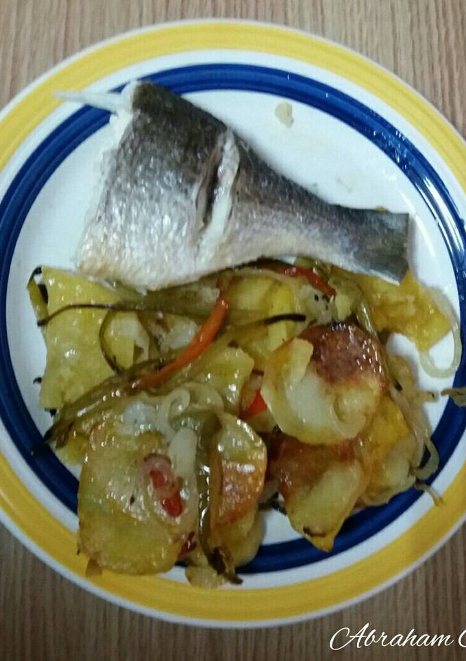 Una foto de Dorada al horno