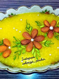 عکسی از دستور شله زرد 🌸
