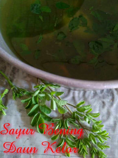 Foto resep Sayur Bening Daun Kelor