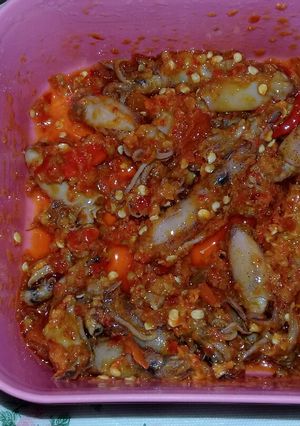 Foto resep Sambal baby cumi (Frozenfood)