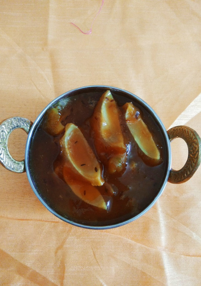 आम का मुरब्बा (Aam ka murabba recipe in Hindi) रेसिपी मुख्य फोटो