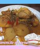 Jamoncito de pollo al horno