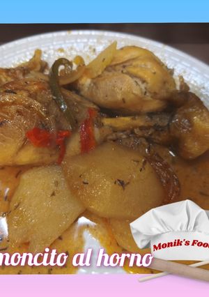 Una foto de Jamoncito de pollo al horno
