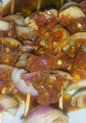 A picture of Peppered stick meat.