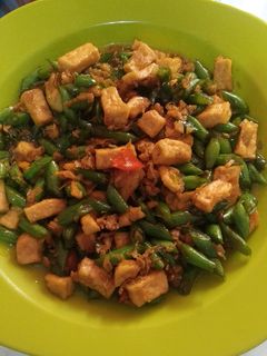 Foto resep Ongseng Buncis Tahu
