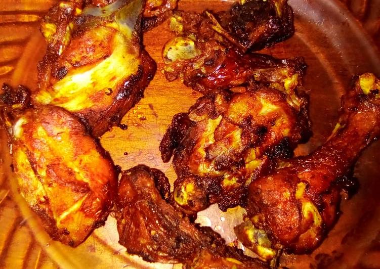 Simple Way to Prepare Perfect Deep fried chicken