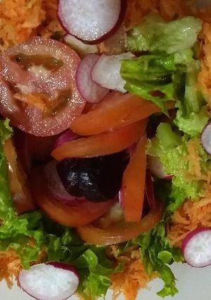 Una foto de Ensalada campestre