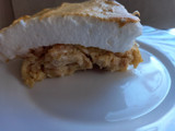 Budín de manzana merengado
