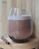 Chocolatada con canela y mantequilla de maní 🥜 Saludable, saciante y vegana