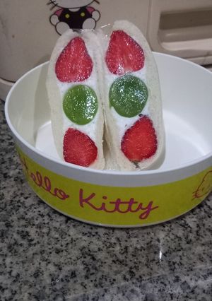 Foto resep Fruit sandwich